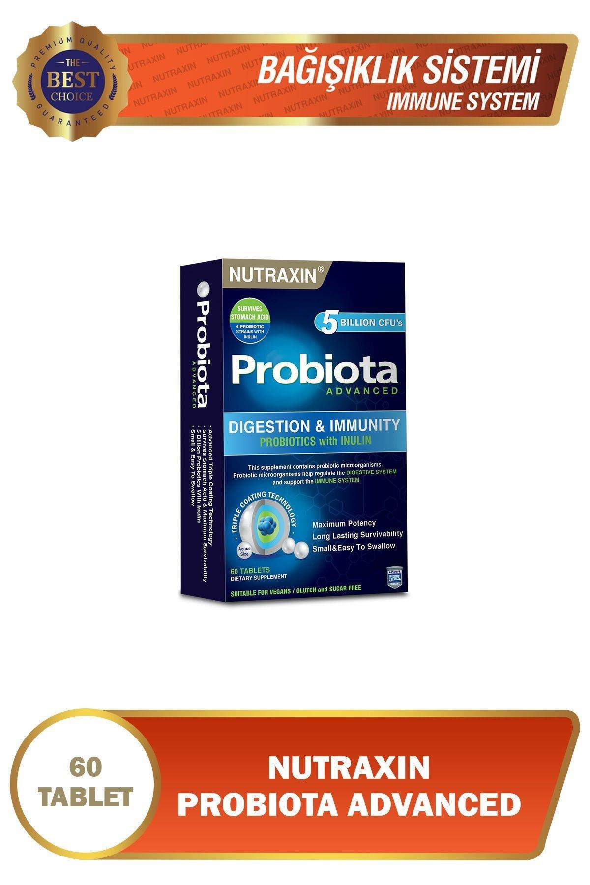 NutraxinNutraxin Probiota Advanced 60 TabletNutraxin Probiota Advanced 60 Tablet Fiyatı ve Özellikleri | Mutlufiyatlar