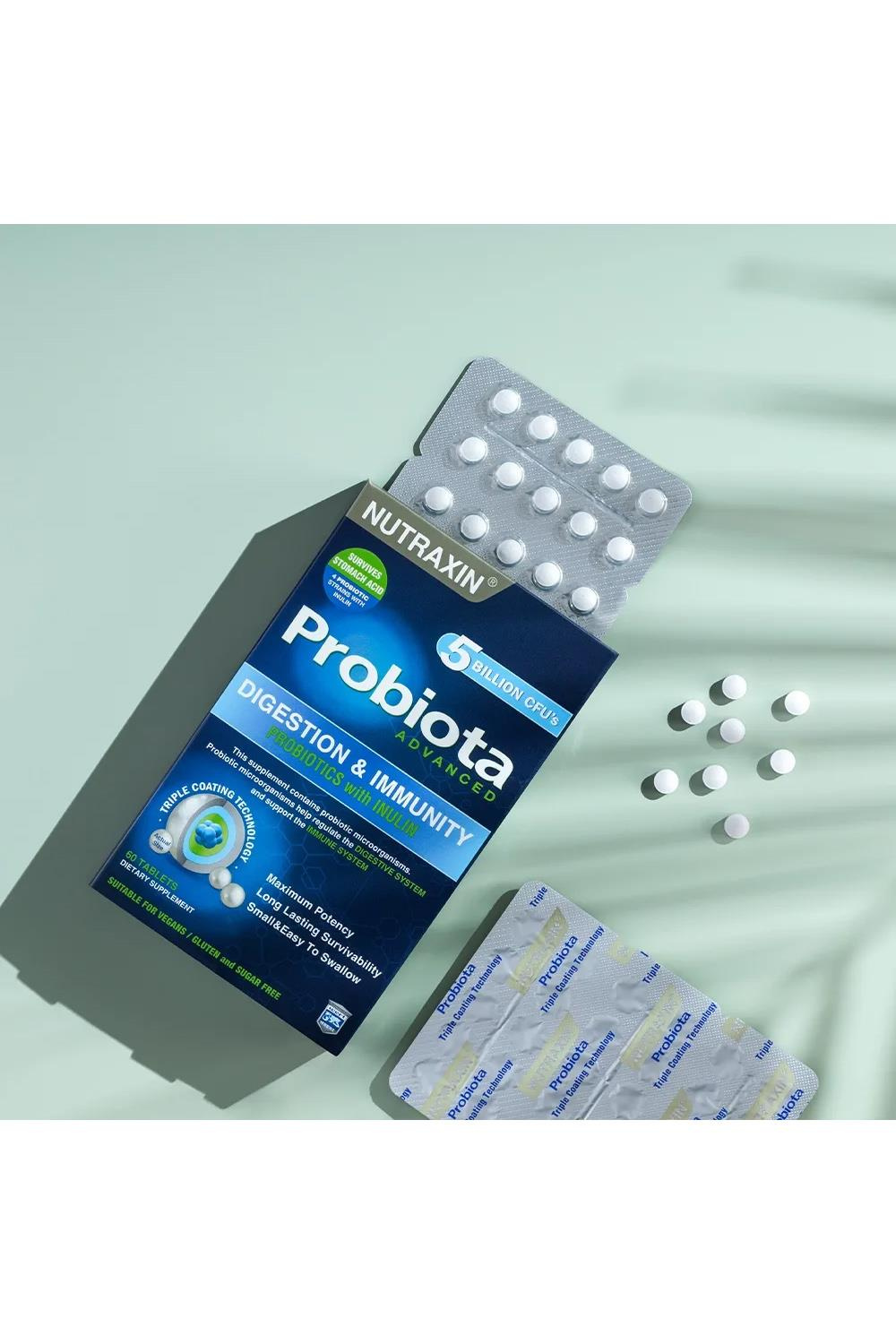 NutraxinNutraxin Probiota Advanced 60 TabletNutraxin Probiota Advanced 60 Tablet Fiyatı ve Özellikleri | Mutlufiyatlar