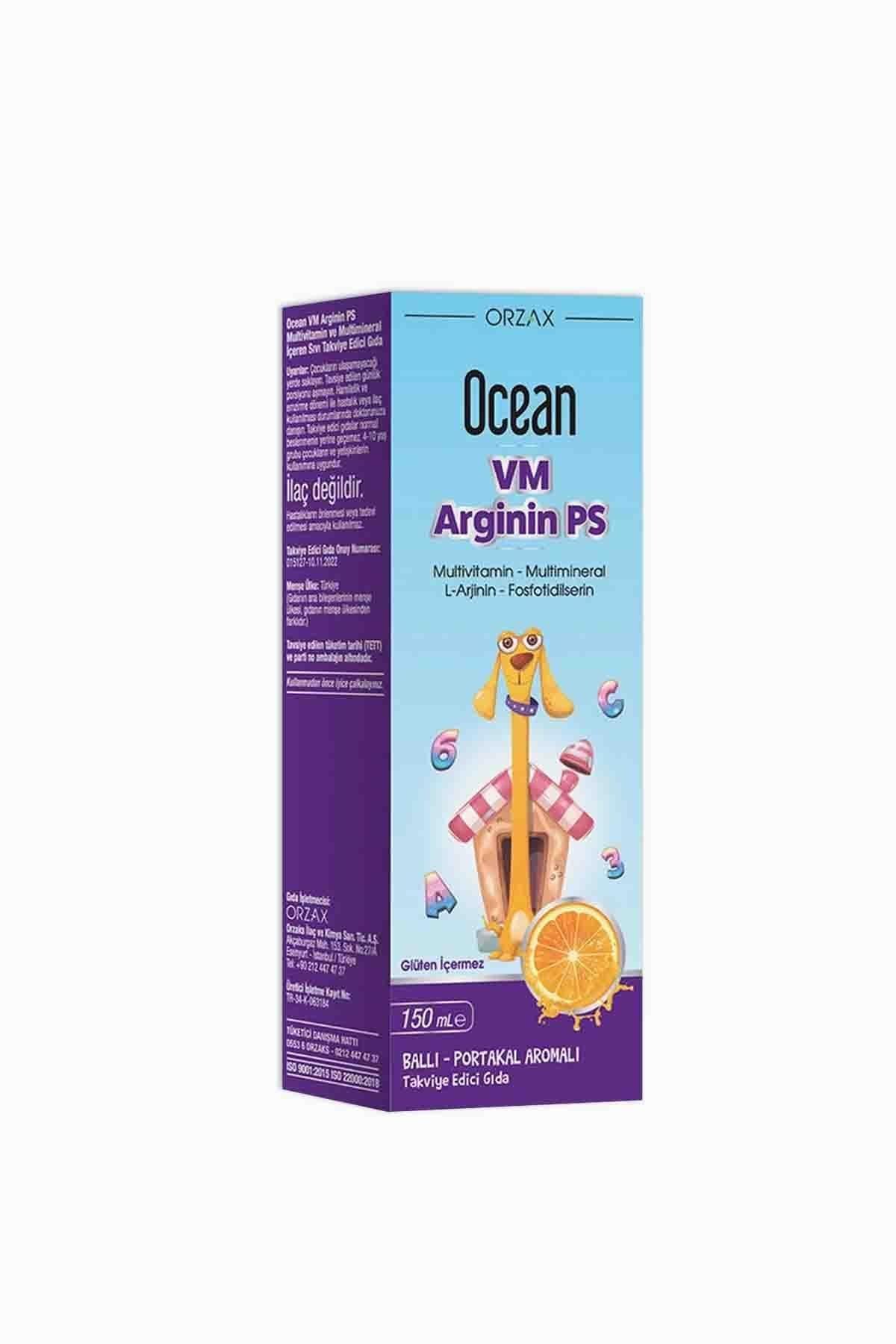 OceanOcean VM Arginin Ps Ballı Portakal Aromalı Şurup 150 mlOcean VM Arginin Ps Ballı Portakal Aromalı Şurup 150 ml Fiyatı ve Özellikleri | Mutlufiyatlar