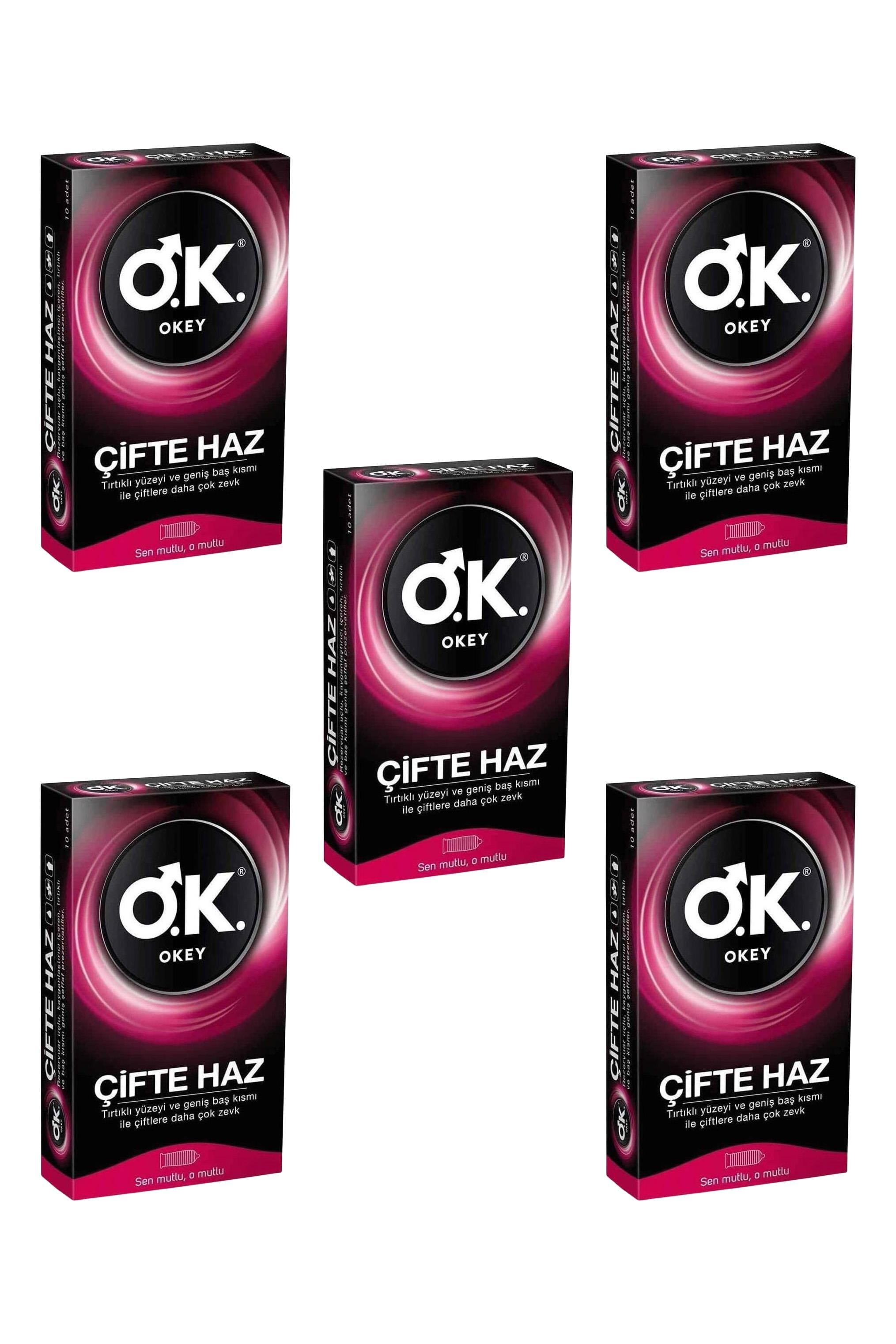 OkeyOkey Çifte Haz Prezervatif 10 Adet 5'liOkey Çifte Haz Prezervatif 10lu Fiyatı ve Özellikleri | Mutlufiyatlar