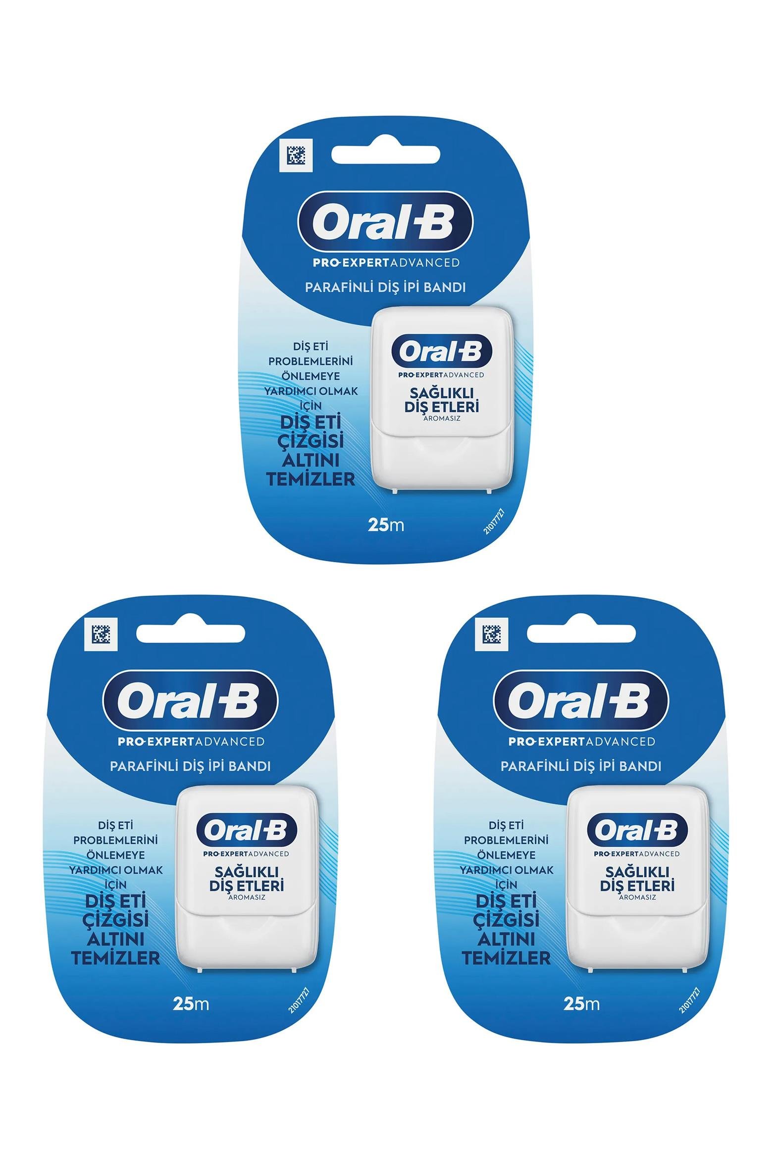 Oral-BOral-B Diş İpi Pro-Expert Advanced 25 m 3'lüOral-B Diş İpi Pro-Expert Clinic Line 25 m Fiyatı ve Özellikleri | Mutlufiyatlar