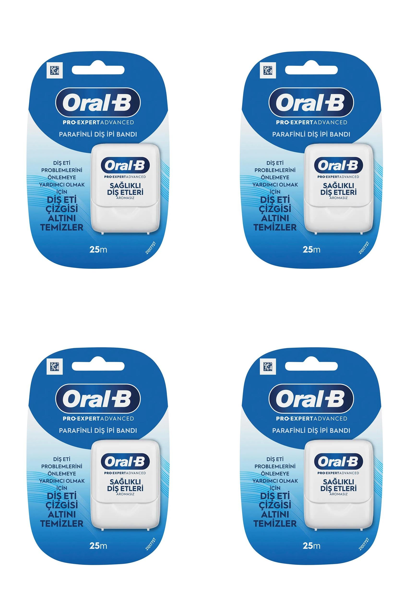 Oral-BOral-B Diş İpi Pro-Expert Advanced 25 m 4'lüOral-B Diş İpi Pro-Expert Clinic Line 25 m Fiyatı ve Özellikleri | Mutlufiyatlar