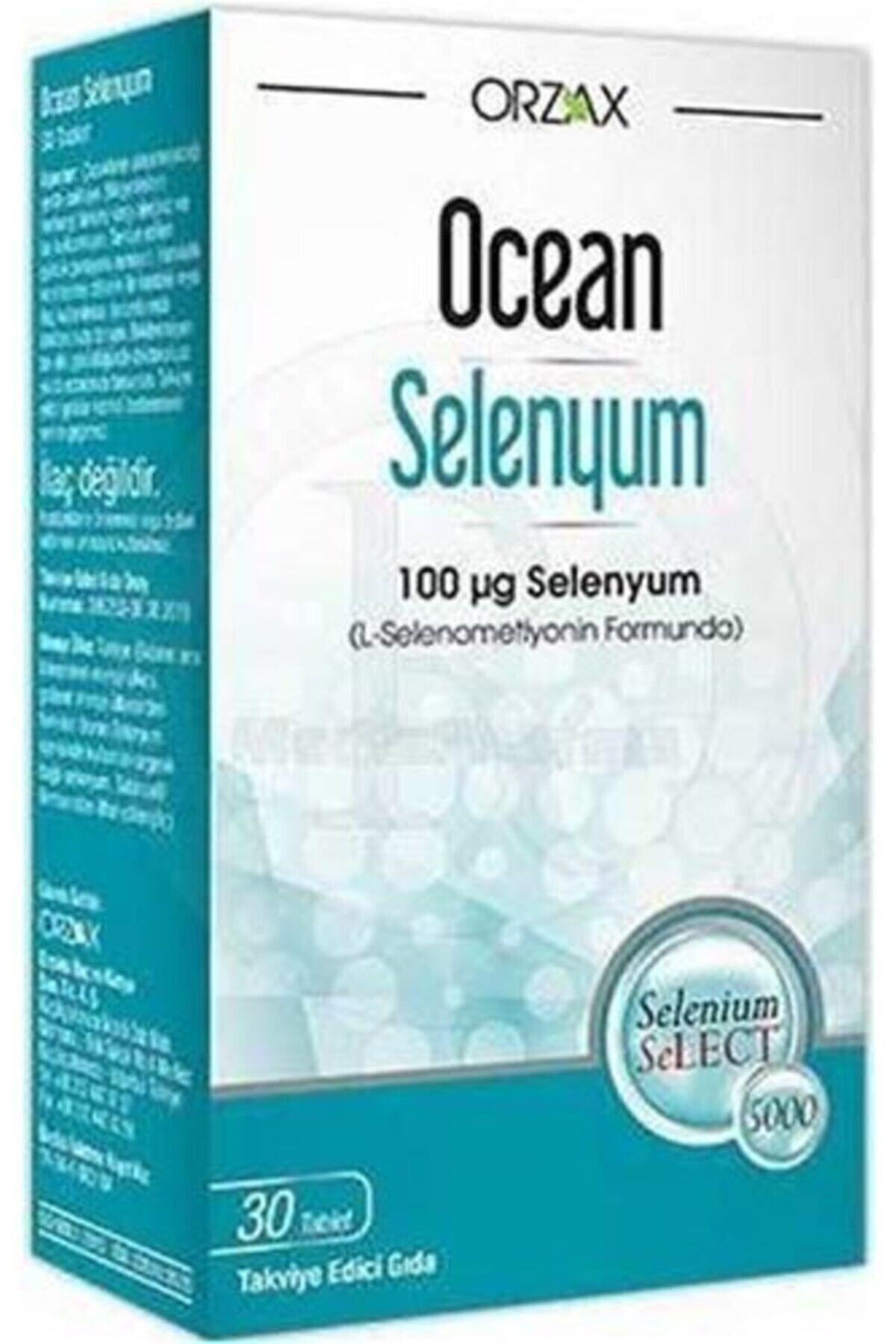 Orzax Selenyum 100mcg 30 Tablet