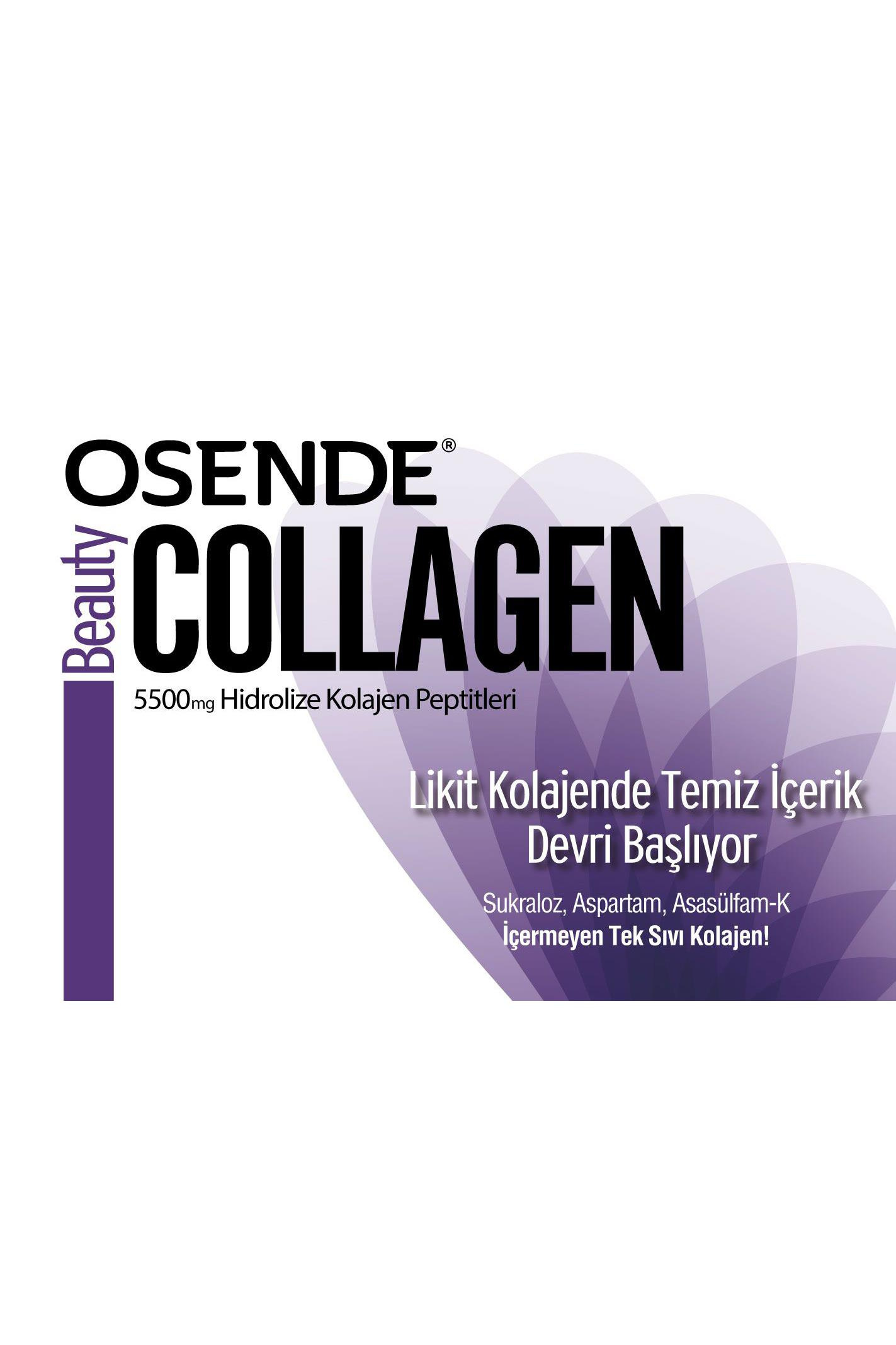 OsendeOsende Beauty Collagen 40 ml x 30 Günlük Tüp 5500mg Hidrolize Kolajen PeptitleriOsende Beauty Collagen 40 ml x 30 Günlük Tüp Fiyatı ve Özellikleri | Mutlufiyatlar