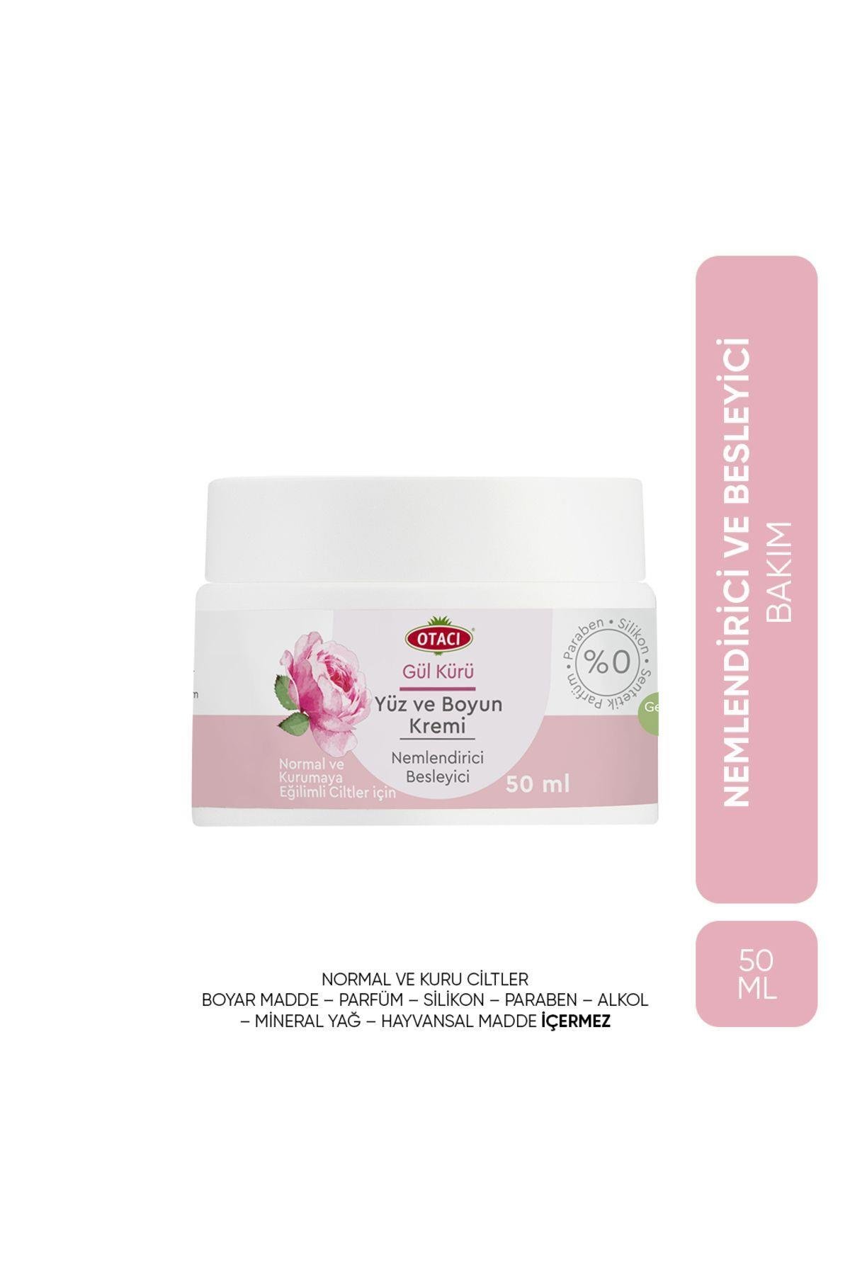 OtacıGül Kürü Nemlendirici Yüz Ve Boyun Kremi 50ml