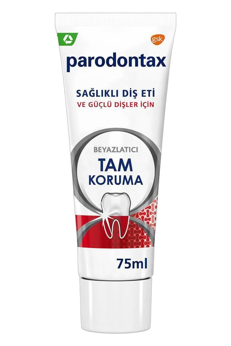 ParodontaxParodontax Diş Macunu Tam Koruma Beyazlatıcı 75 mlParodontax Orijinal Ürün | Hızlı Kargo | Güvenli Alışveriş