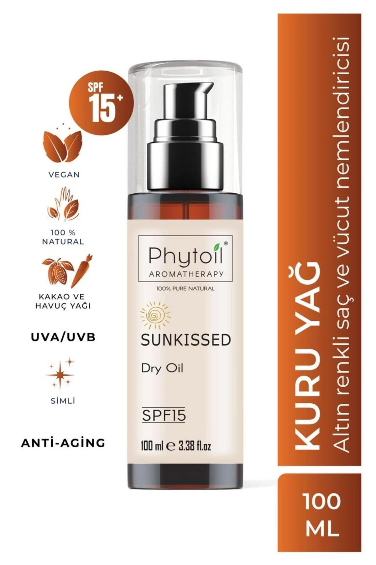 PhytoilPhytoil Altın Renkli Saç ve Vücut Nemlendiricisi SPF15 100 mlPhytoil Bronzing Oil 100 ml Fiyatı ve Özellikleri | Mutlufiyatlar