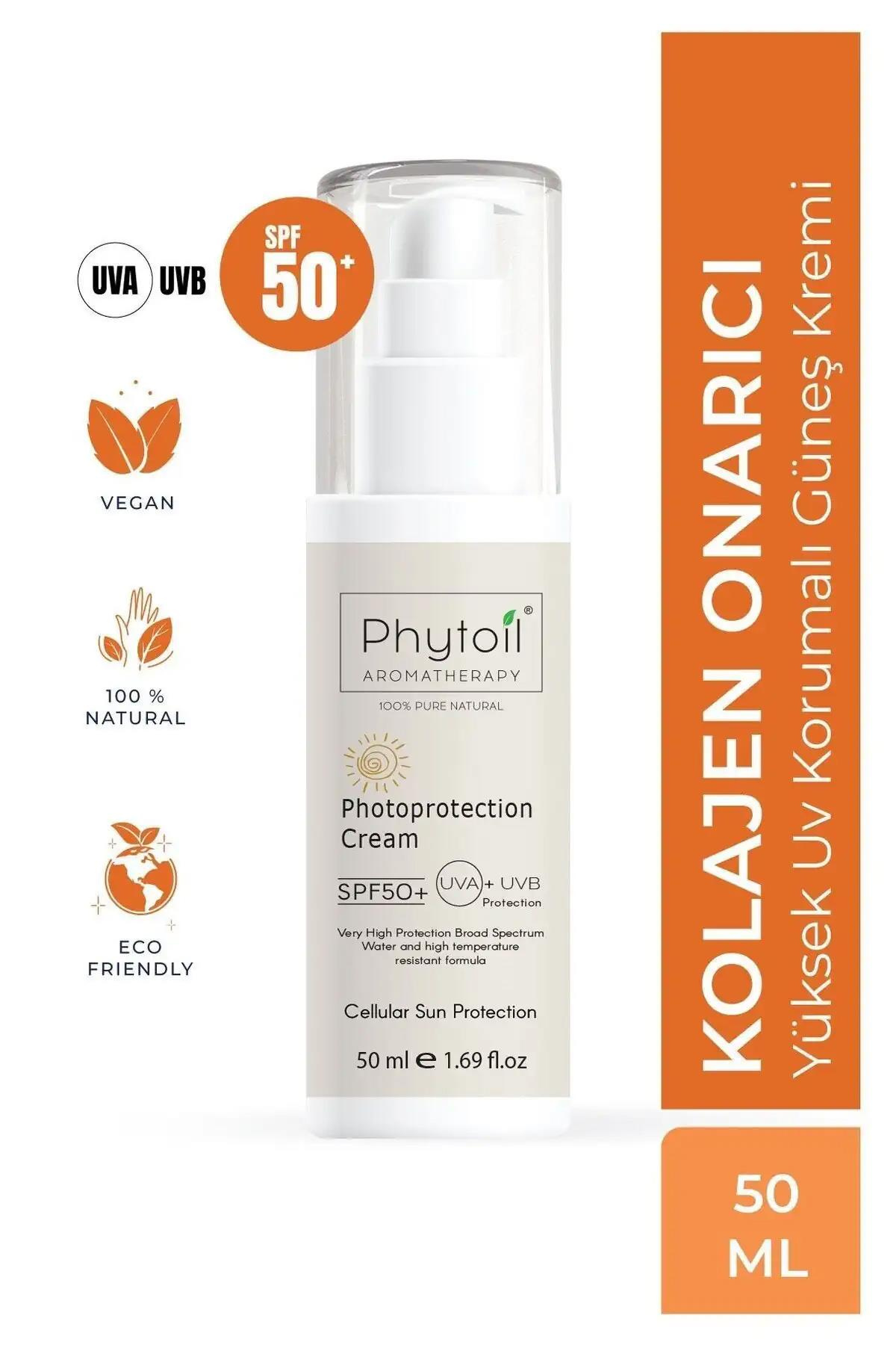 PhytoilPhytoil Kolajen Onarıcı Mineral Organik Güneş Kremi 50 ml Photoprotection Spf 50+Phytoil Photoprotection Krem SPF50 50 ml Fiyatı ve Özellikleri | Mutlufiyatlar