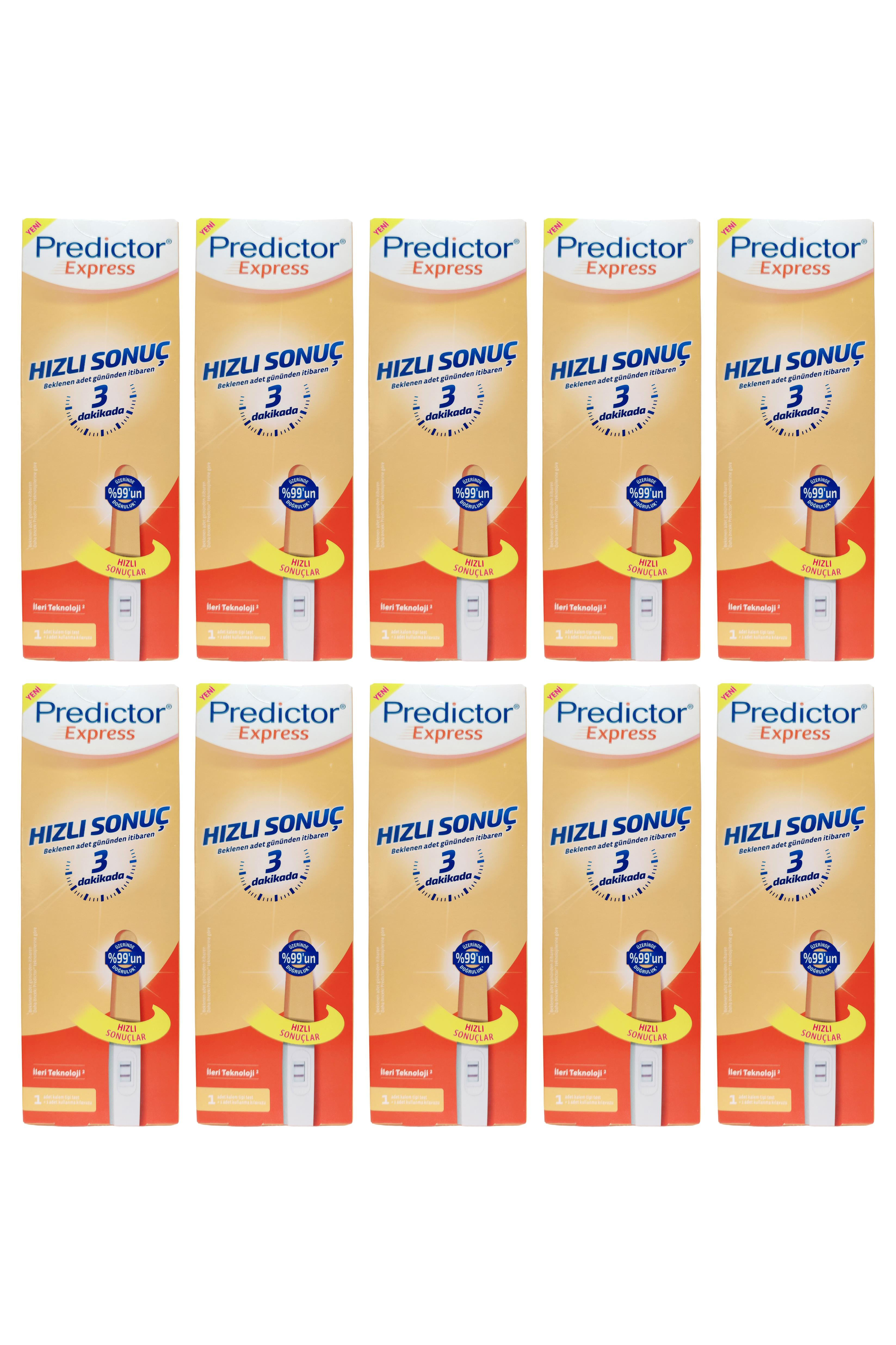 PredictorPredictor Express Gebelik Testi 10'luPredictor Express Gebelik Testi Fiyatı ve Özellikleri | Mutlufiyatlar
