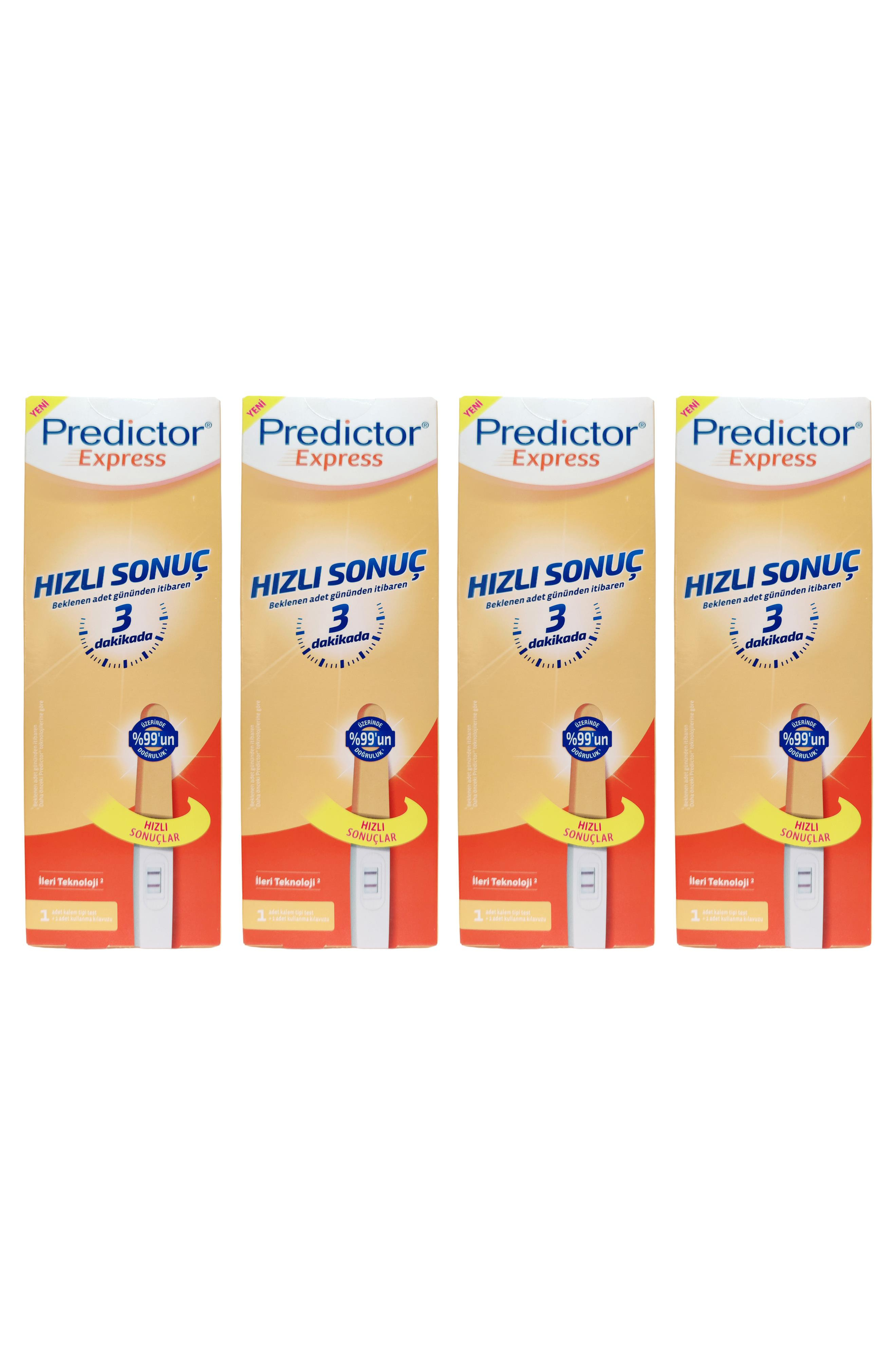 PredictorPredictor Express Gebelik Testi 4'lüPredictor Express Gebelik Testi Fiyatı ve Özellikleri | Mutlufiyatlar