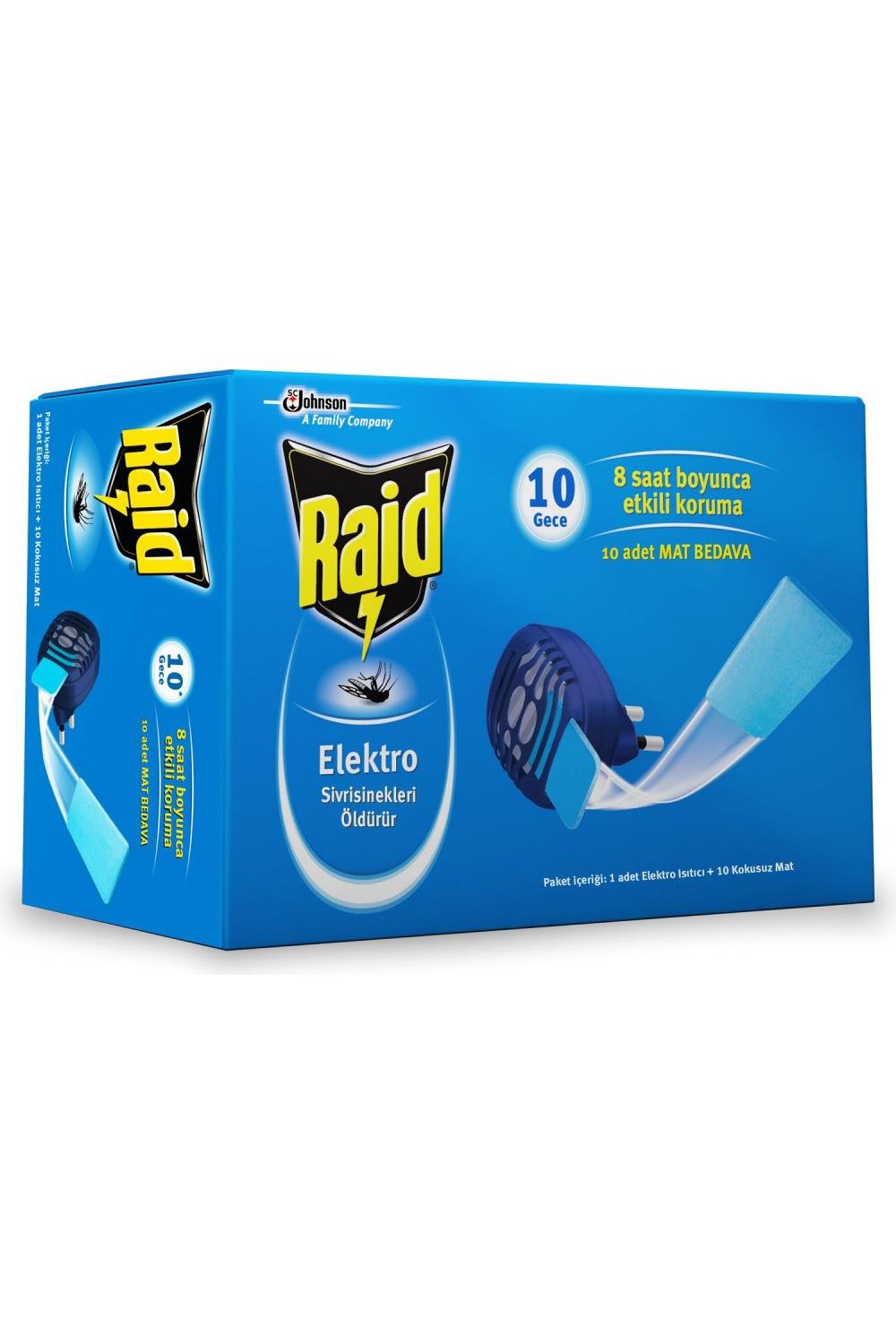 RaidRaid Elektromat Isıtıcı (10 Mat Bedava) Raid Elektromat Isıtıcı + 10 Mat Bedava Fiyatı ve Özellikleri | Mutlufiyatlar