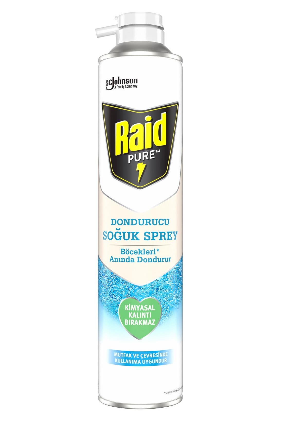 RaidRaid Pure Böcek Dondurucu Sprey 350 mlRaid Pure Böcek Dondurucu Sprey 350 ml Fiyatı ve Özellikleri | Mutlufiyatlar