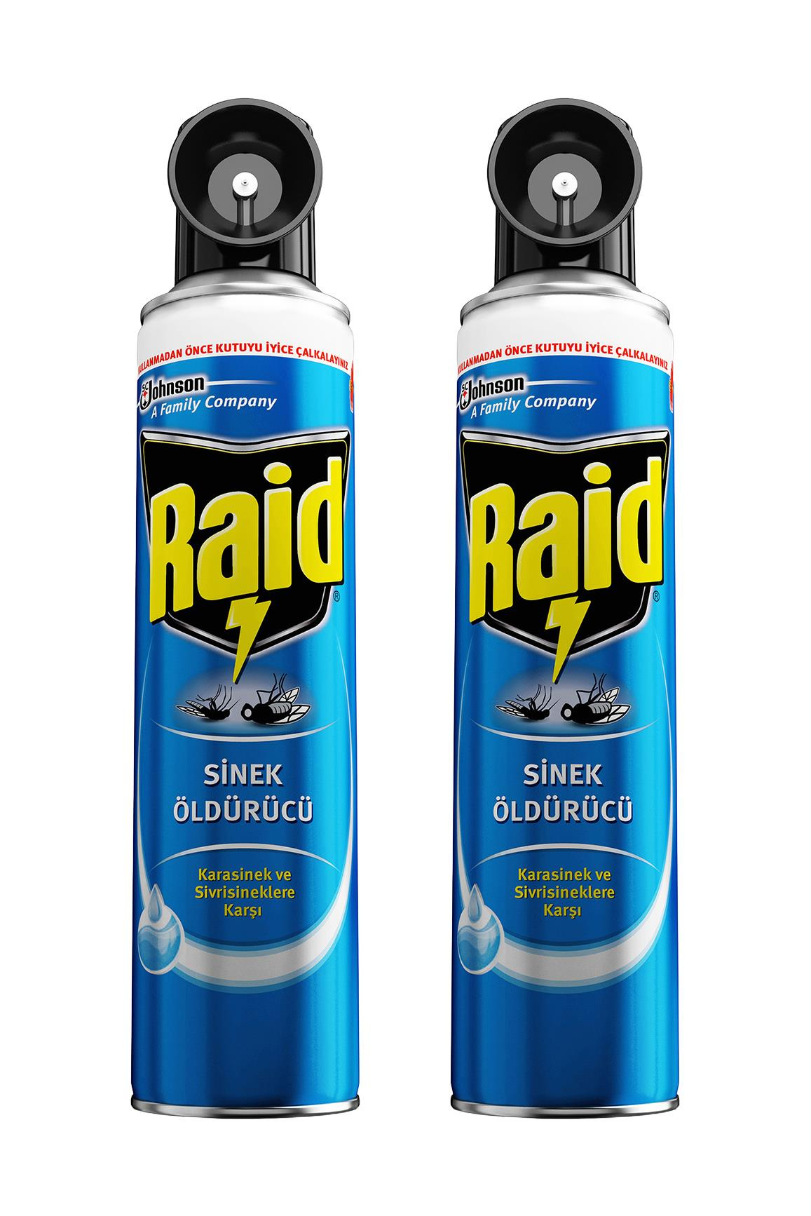 RaidRaid Sinek Kovucu 2 in 1 300ml 2'liRaid Sineksavar 2İn1 300Ml Fiyatı ve Özellikleri | Mutlufiyatlar