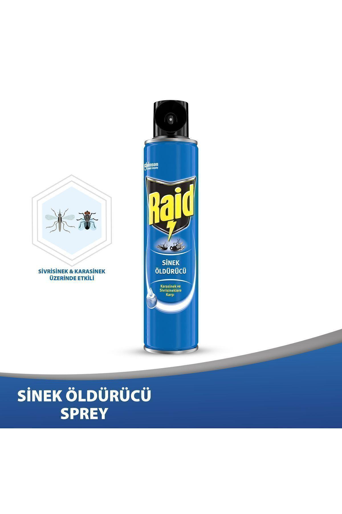 RaidRaid Sinek Kovucu 2 in 1 300mlRaid Sineksavar 2İn1 300Ml Fiyatı ve Özellikleri | Mutlufiyatlar