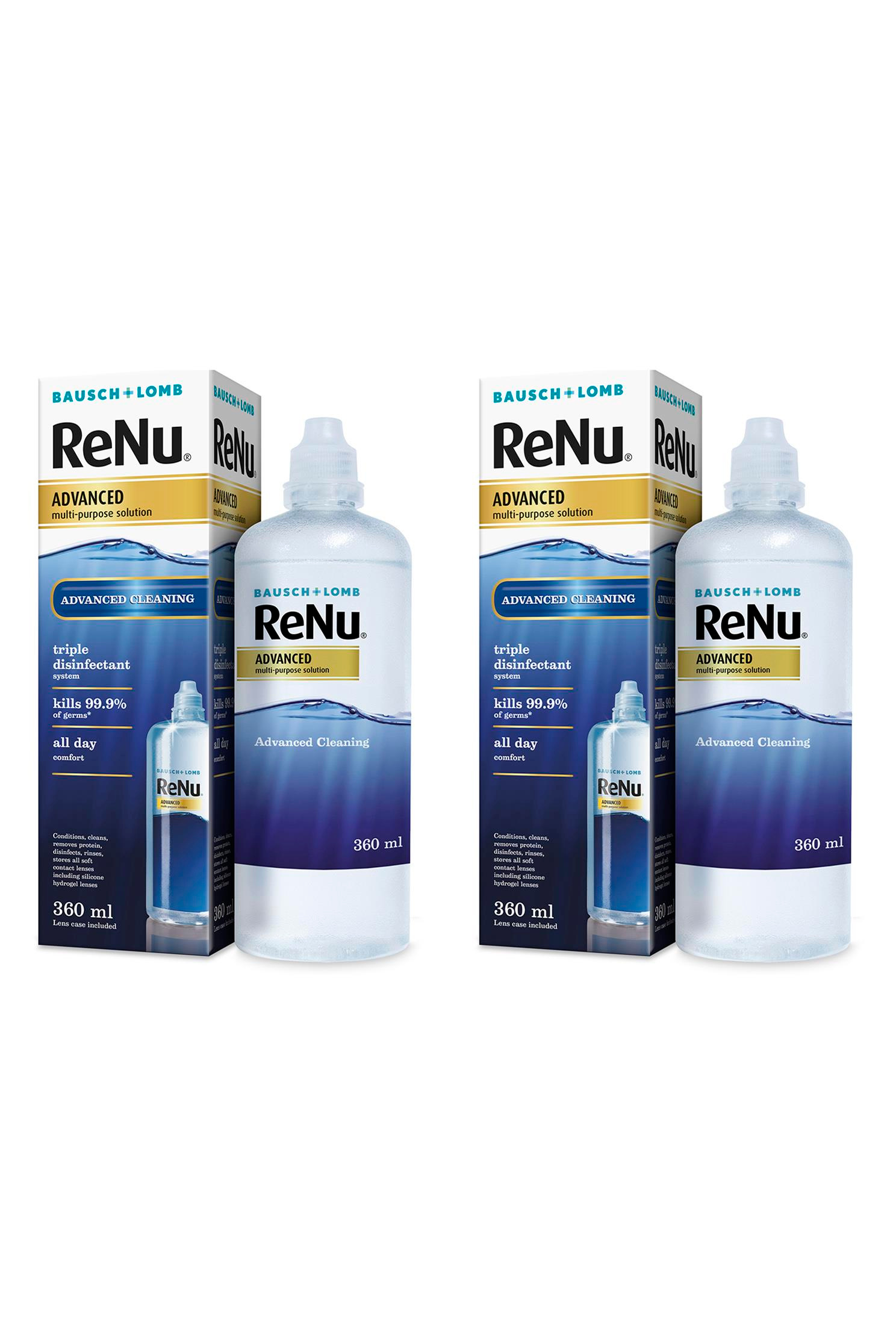 RenuBausch Lomb Renu Advanced Çok Amaçlı Lens Solüsyonu 360 ml 2'liRenu Advanced Çok Amaçlı Lens Solüsyonu 360 ml Fiyatı ve Özellikleri | Mutlufiyatlar