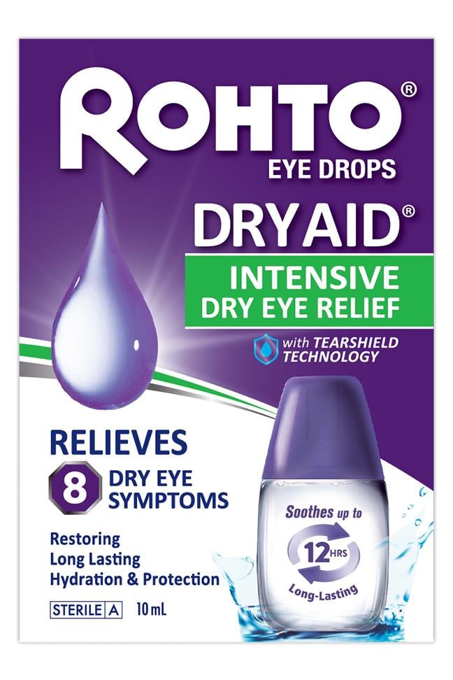 RohtoRohto Rohto Dry Aid Göz Damlası 10 mlRohto Dry Aid 10 ml | Göz Kuruluğuna Etkili Damla