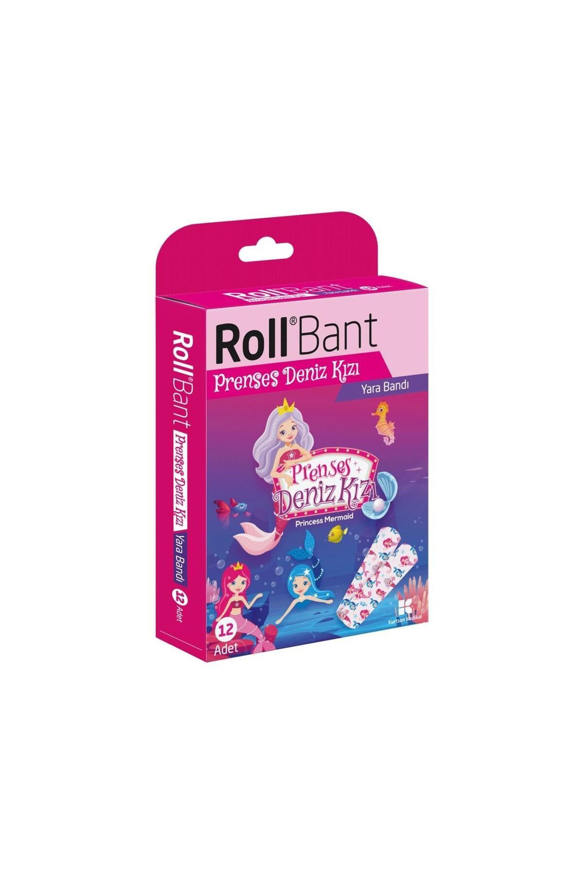 RollBant Prenses Deniz Kızı Yara Bandı 12 Adet