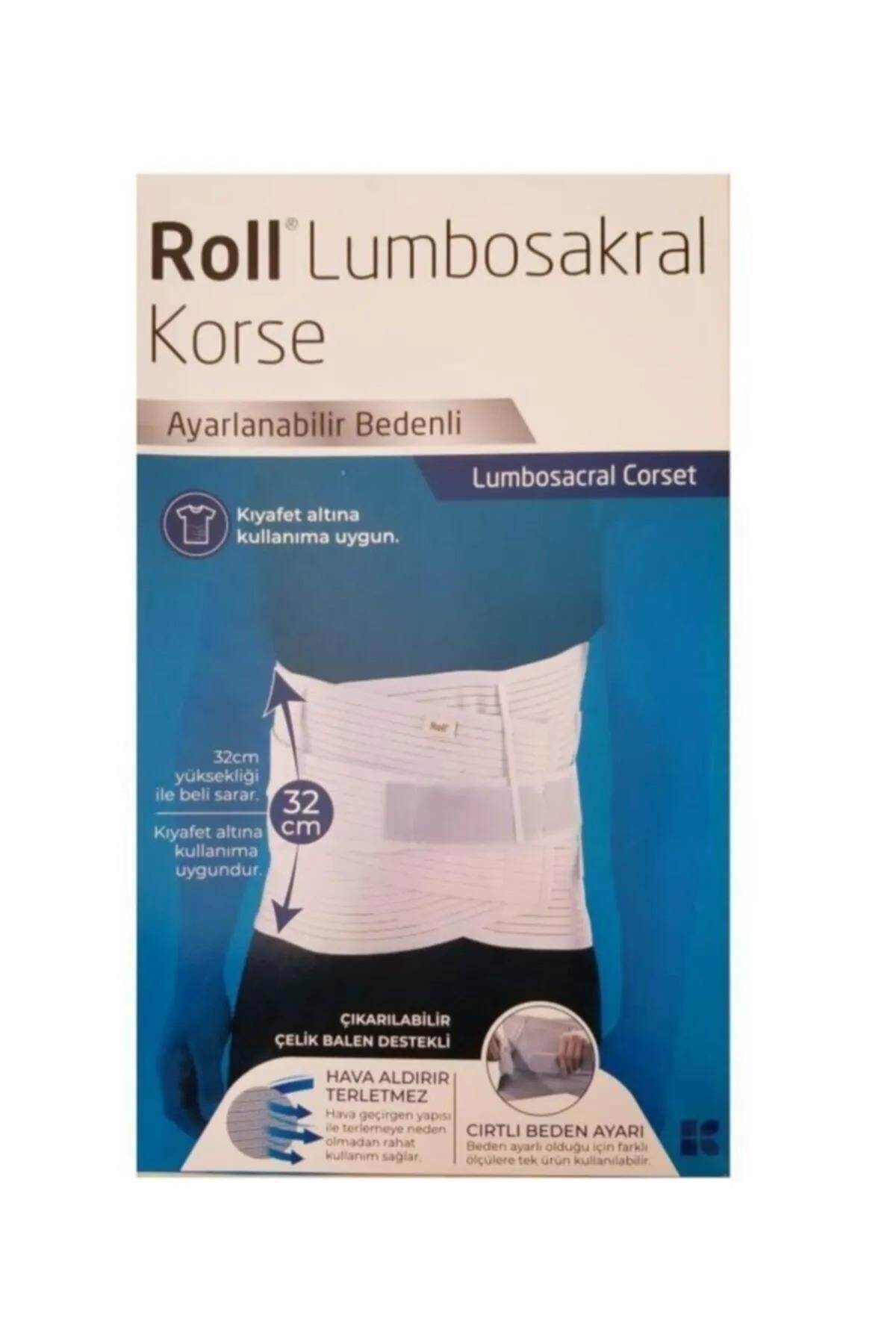 RollRoll Lumbosakral Korse Ayarlanabilir BedenliRoll Lumbosakral Korse Ayarlanabilir Bedenli Fiyatı ve Özellikleri