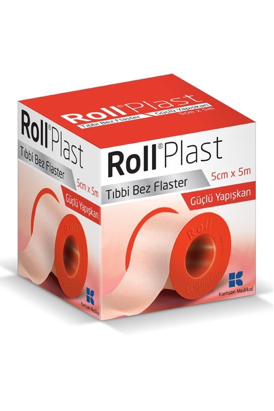 RollRoll Plast Tıbbi Bez Flaster 5cm x 5mtRoll Plast Flaster 5cm x 5m Fiyatı ve Özellikleri | Mutlufiyatlar