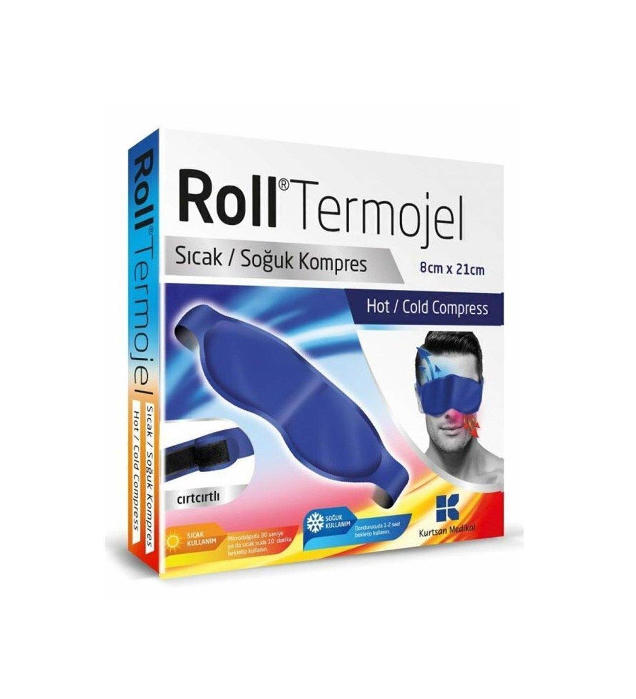 RollRoll Termojel Göz İçin Sıcak Soğuk Kompres Jel 8 x 21 cmRoll Termojel Göz İçin Sıcak Soğuk Kompres Jel 8 x 21 cm Fiyatı ve Özellikleri