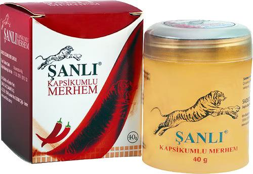 ŞanlıŞanlı Kapsikumlu Merhem 40 grŞanlı Kapsikumlu Merhem 40 gr Fiyatı ve Özellikleri
