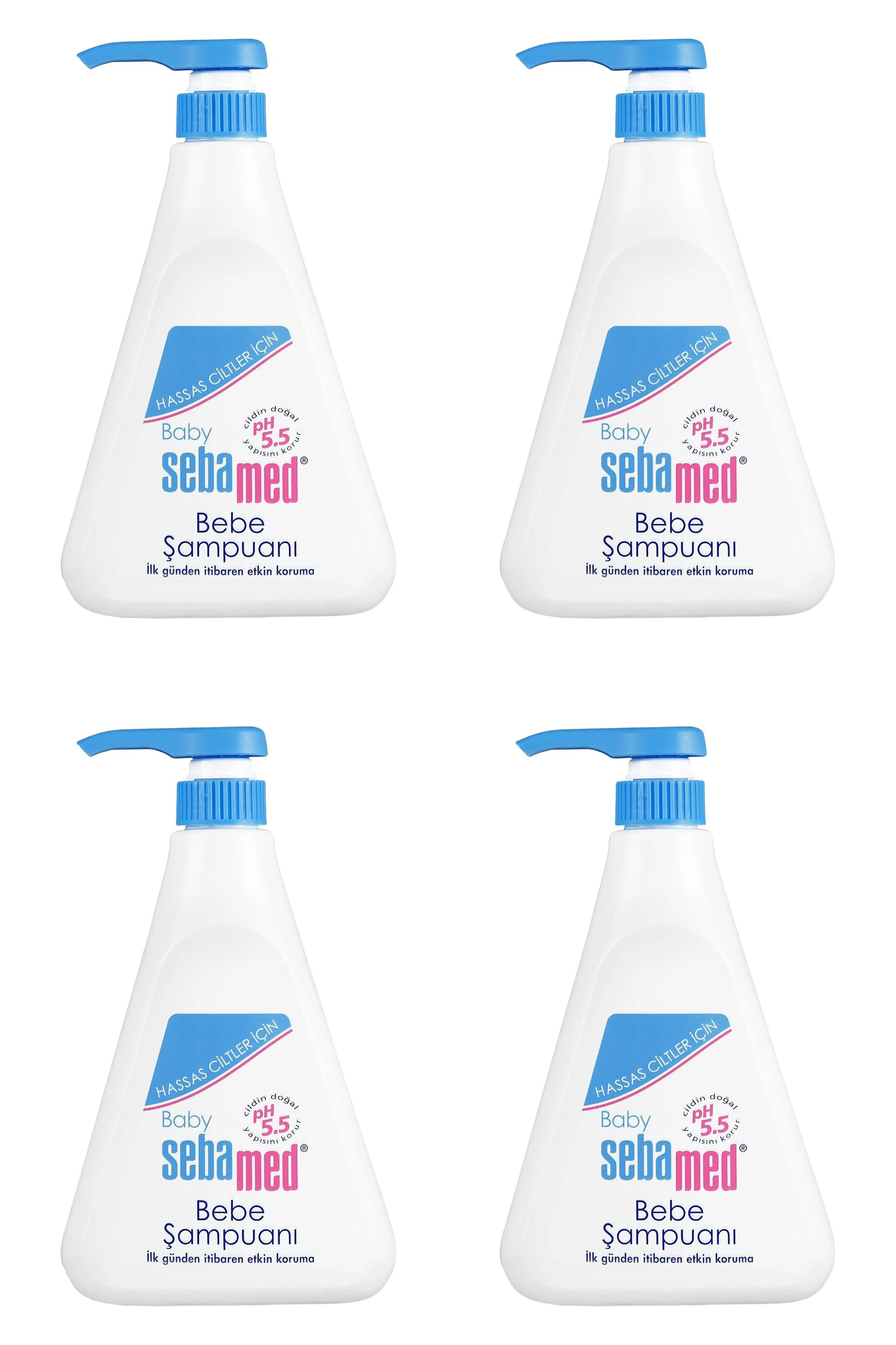 SebamedSebamed Baby Bebek Şampuanı pH 5.5 500 ml 4'lüSebamed Baby pH 5.5 Göz Yakmayan Formül Nemlendirici Etkili Papatya Özütlü Bebek Şampuanı 500 ml | Hızlı Kargo & Güvenli Alışveriş
