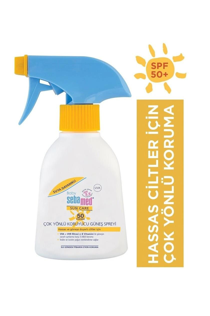 SebamedSebamed Baby Hassas Ciltler İçin Güneş Spreyi SPF50Sebamed Güneş Baby SPF50 Sprey 200 ml Fiyatı ve Özellikleri | Mutlufiyatlar