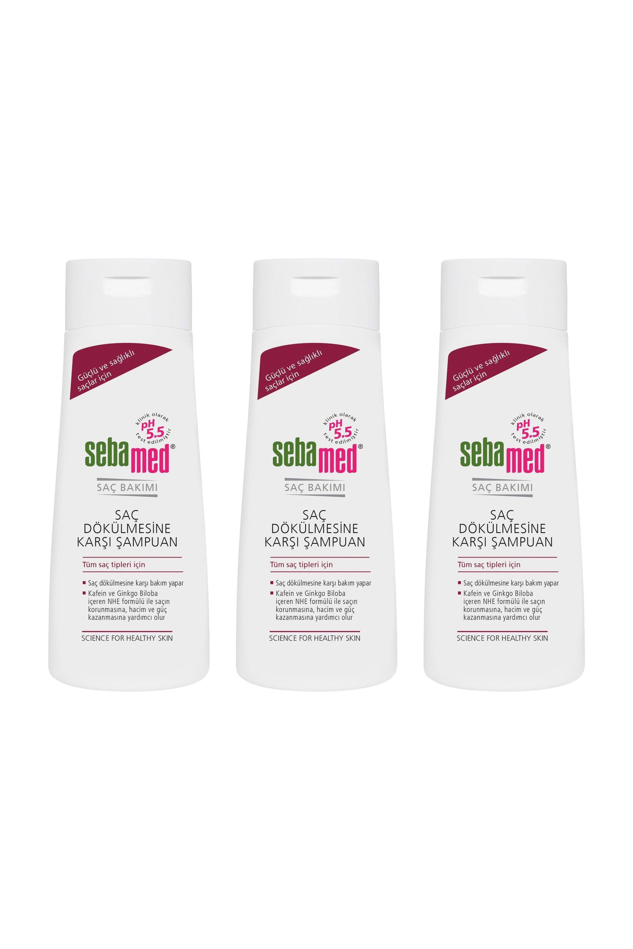 SebamedSebamed Saç Dökülmesine Karşı Şampuan 400 ml 3'lüSebamed Saç Dökülmesine Karşı Şampuan 400 ml Fiyatı ve Özellikleri | Mutlufiyatlar