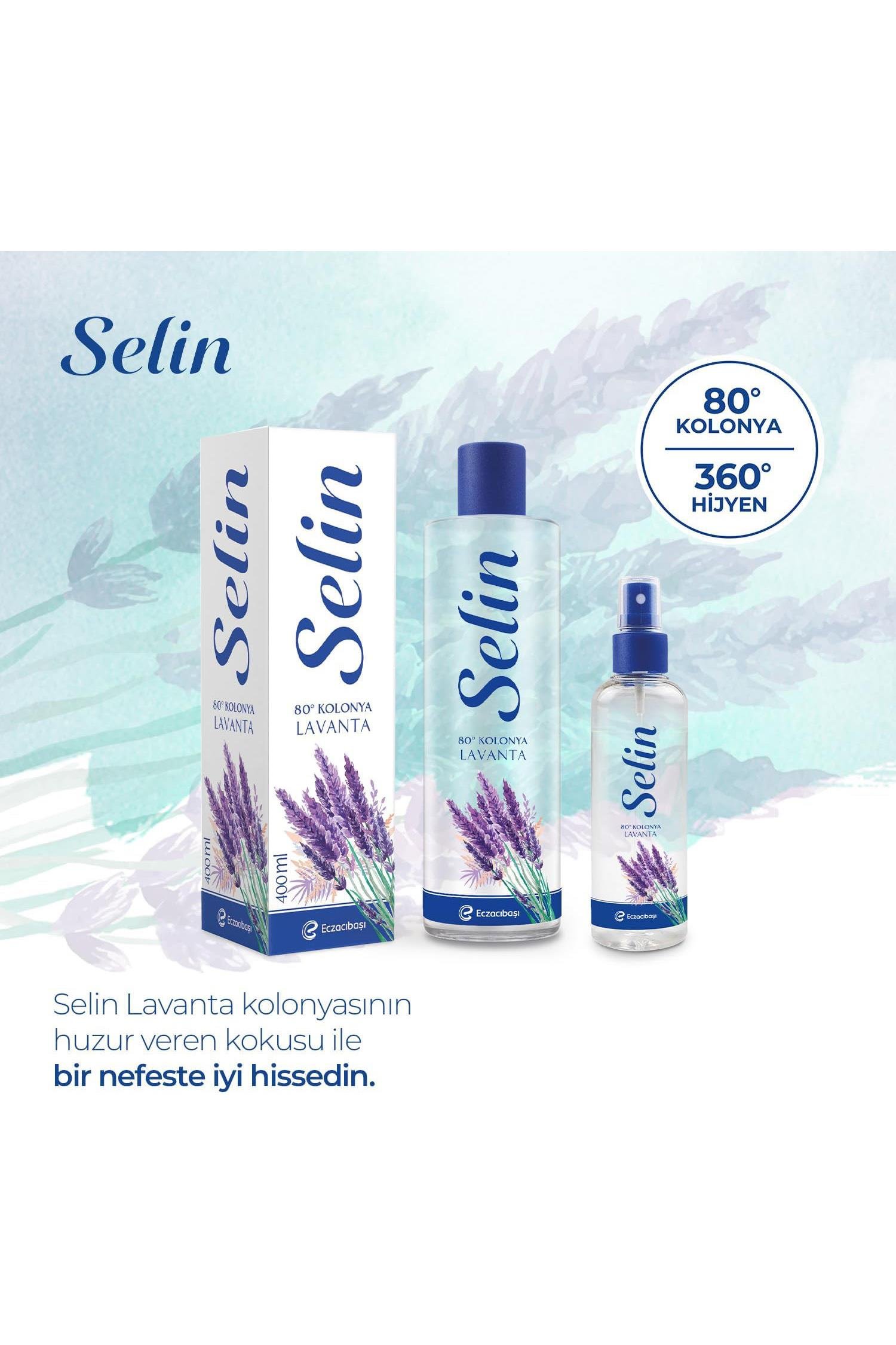 SelinSelin Lavanta Kolonya Pet Şişe 400 mlSelin Lavanta Kolonyası 400 ml | Rahatlatıcı Etki