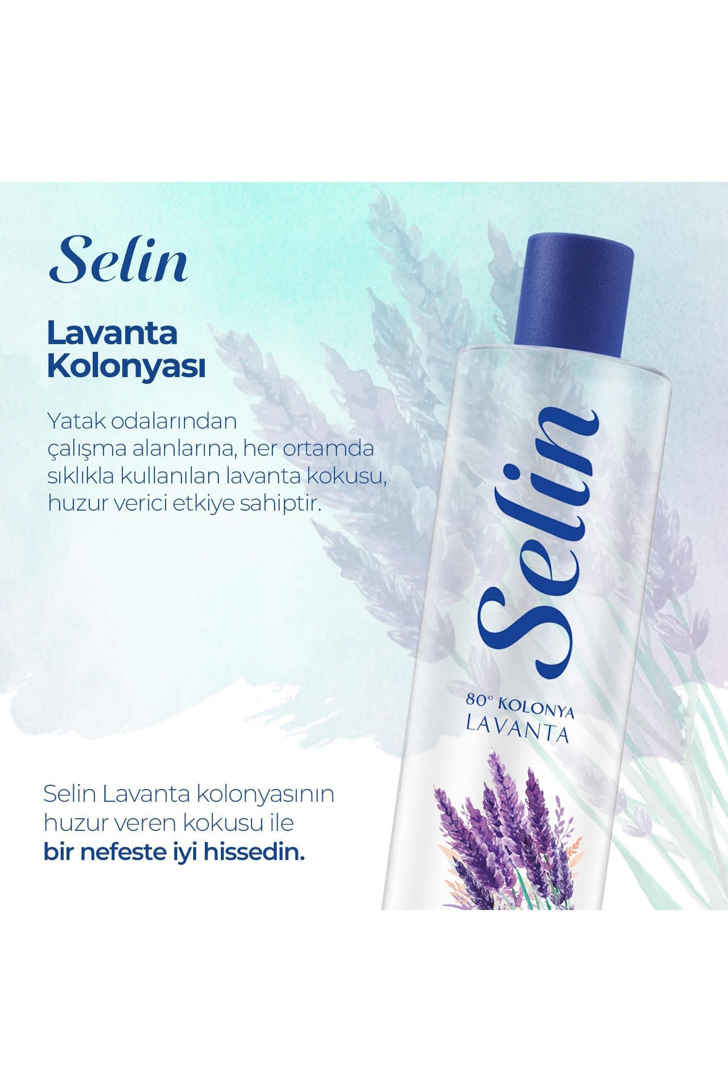 SelinSelin Lavanta Kolonya Pet Şişe 400 mlSelin Lavanta Kolonyası 400 ml | Rahatlatıcı Etki