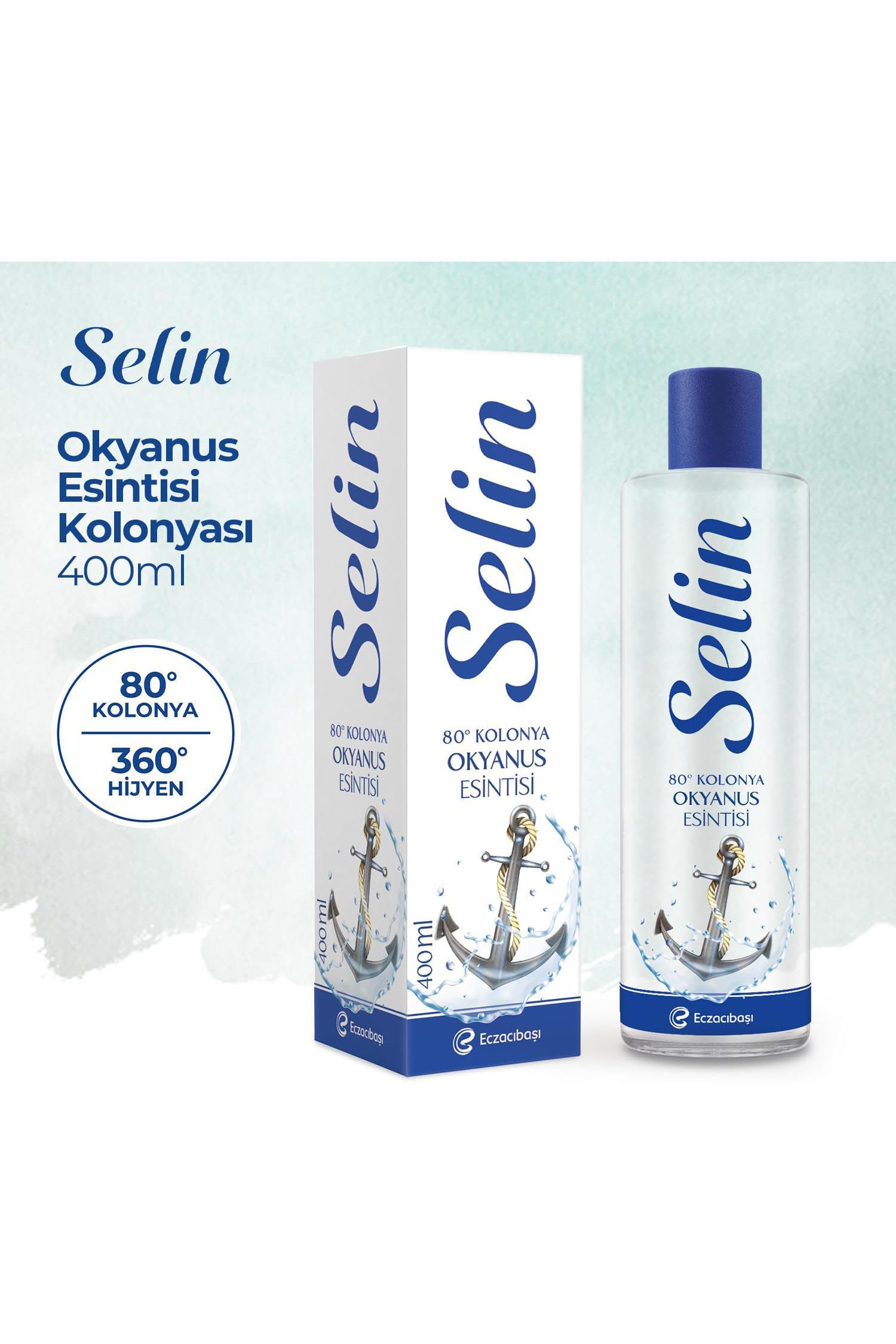 SelinSelin Okyanus Esintisi Kolonya Pet Şişe 400 mlSelin Okyanus Esintisi Kolonya 400 ml | Deniz Ferahlığı