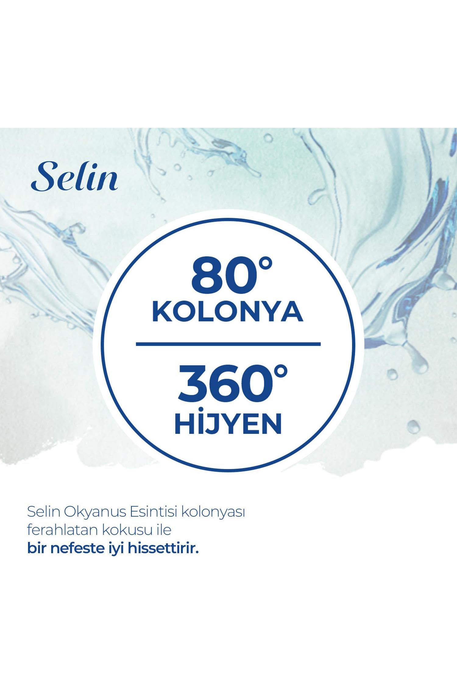 SelinSelin Okyanus Esintisi Kolonya Pet Şişe 400 mlSelin Okyanus Esintisi Kolonya 400 ml | Deniz Ferahlığı