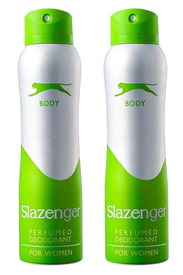SlazengerSlazenger Kadın Deodorant Yeşil 150 ml 2'liSlazenger Women Deodorant Yeşil 150 ml Fiyatı ve Özellikleri | Mutlufiyatlar