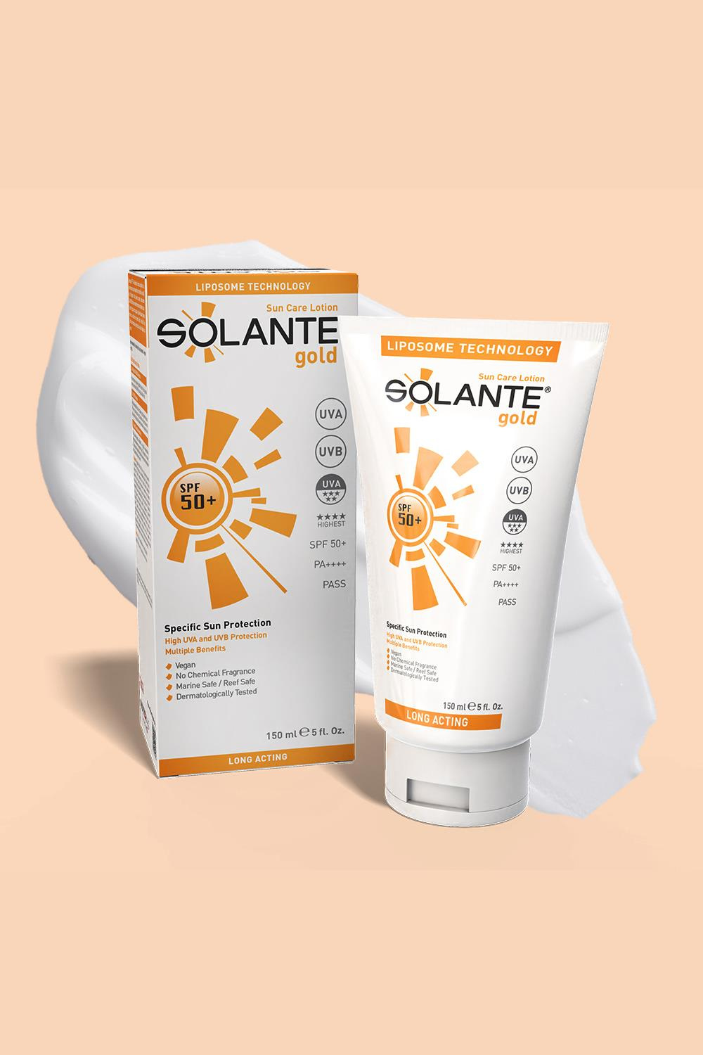 SolanteSolante Gold Güneş Losyonu SPF 50+ 150 mlSolante Gold Güneş Koruyucu Losyon SPF50+ 150 ml Fiyatı ve Özellikleri | Mutlufiyatlar