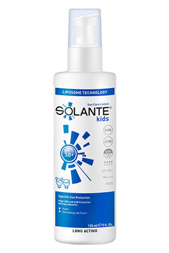 SolanteSolante Kids Çocuklar İçin Güneş Losyonu SPF 50+ 150 mlSolante Kids Lotion SPF50+ 150 ml Fiyatı ve Özellikleri | Mutlufiyatlar