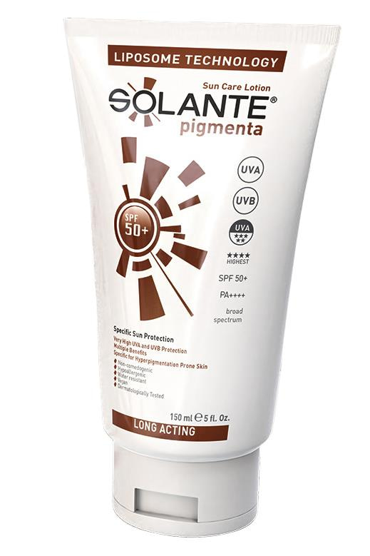 SolanteSolante Pigmenta Güneş Losyonu SPF 50+ 150 mlSolante Pigmenta Sun Care Lotion SPF50+ 150 ml Fiyatı ve Özellikleri | Mutlufiyatlar