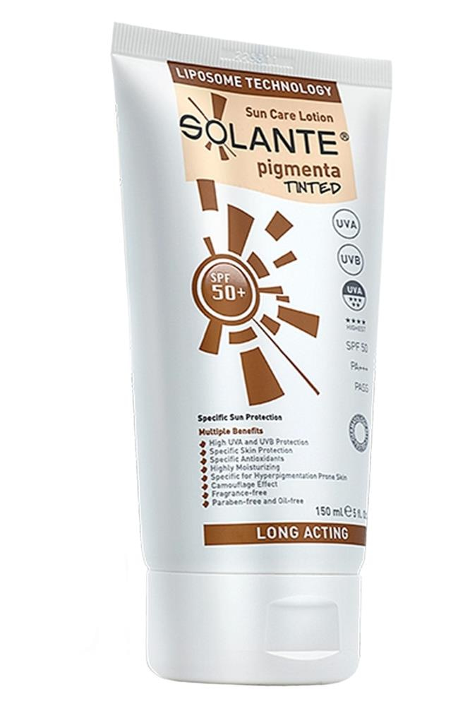 SolanteSolante Pigmenta Tinted Renkli Güneş Losyonu SPF 50+ 150 mlSolante Pigmenta Sun Care Lotion Tinted SPF50+ 150 ml Fiyatı ve Özellikleri | Mutlufiyatlar