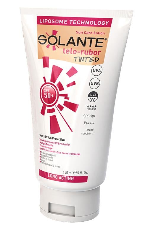 SolanteSolante Tele-Rubor Tinted Renkli Güneş Losyonu SPF50+ 150 mlSolante Tele-Rubor Tinted SPF50+ 150 ml Fiyatı ve Özellikleri | Mutlufiyatlar