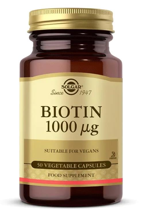 SolgarSolgar Biotin 1000 mcg 50 KapsülSolgar Biotin 1000 mcg 50 Kapsül Fiyatı ve Özellikleri | Mutlufiyatlar