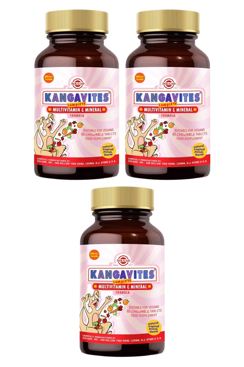 SolgarSolgar Kangavites Multivitamin   Mineral 60 Tablet 3'lüSolgar Kangavites Multivitamin   Mineral 60 Tablet Fiyatı ve Özellikleri | Mutlufiyatlar