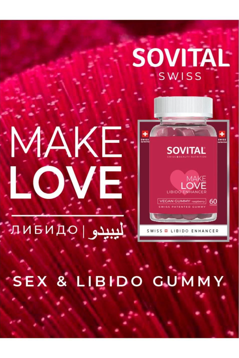 SovitalSovital Make Love Libido Enhancer 60 AdetSovital Make Love Libido Arttırıcı 60 Vegan Gummy Fiyatı ve Özellikleri | Mutlufiyatlar