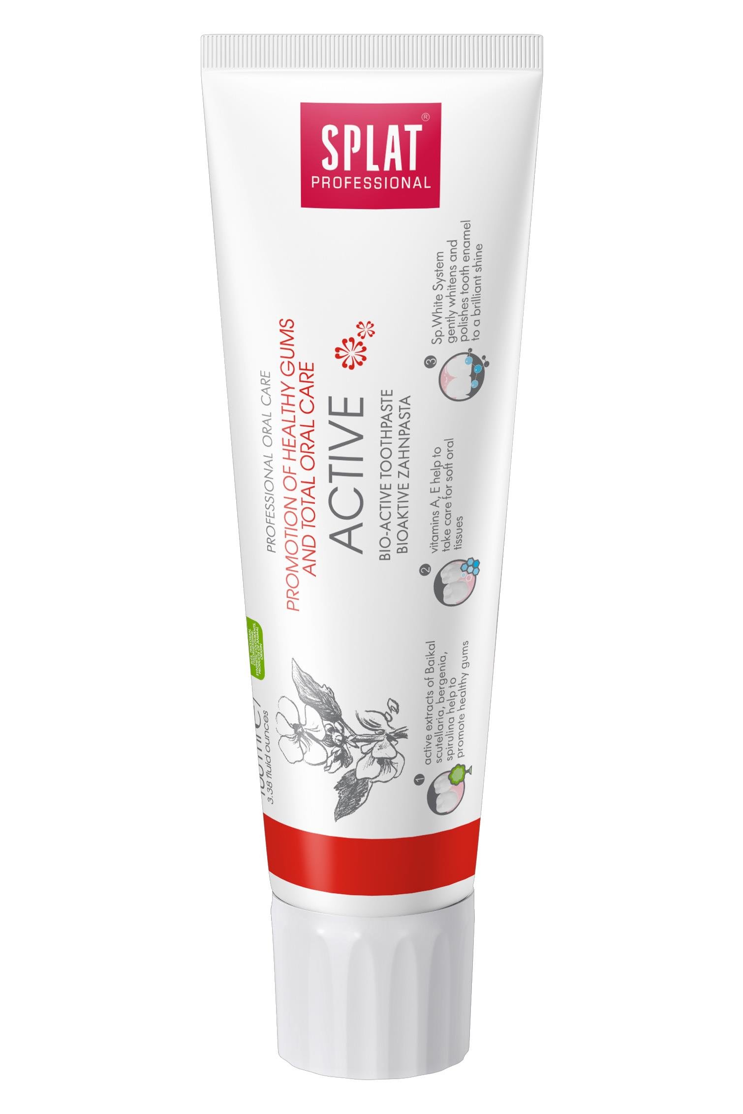 SplatSplat Professional Active Diş Macunu 100 mlSplat Aktive Diş Macunu 100 ml Fiyatı ve Özellikleri | Mutlufiyatlar