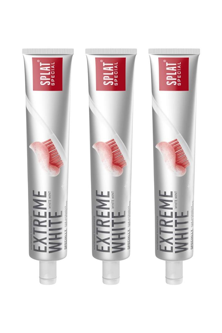 SplatSplat Special Extreme White Diş Macunu 75 ml 3'lüSplat Mac Extreme White 2 Ton Beyazlaticili Dis Macunu 75 ml Fiyatı ve Özellikleri | Mutlufiyatlar