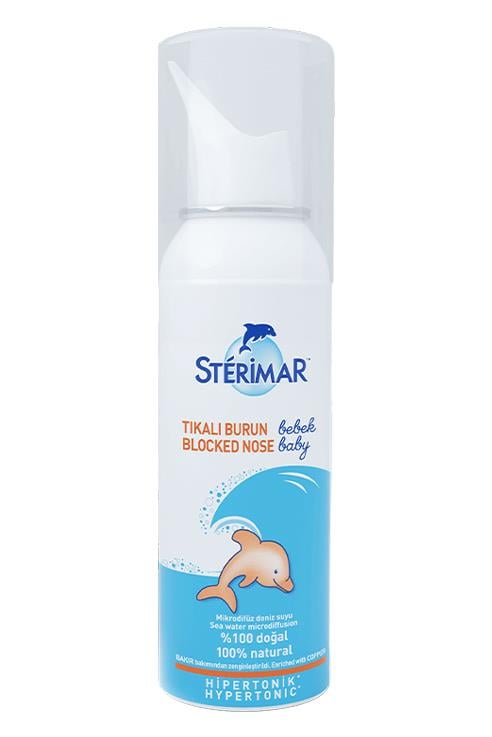 SterimarSterimar Baby Blocked Nose Tıkalı Burun Bebek Spreyi 100 mlSterimar Baby Blocked Nose Hipertonik Sprey 100 ml Fiyatı ve Özellikleri | Mutlufiyatlar