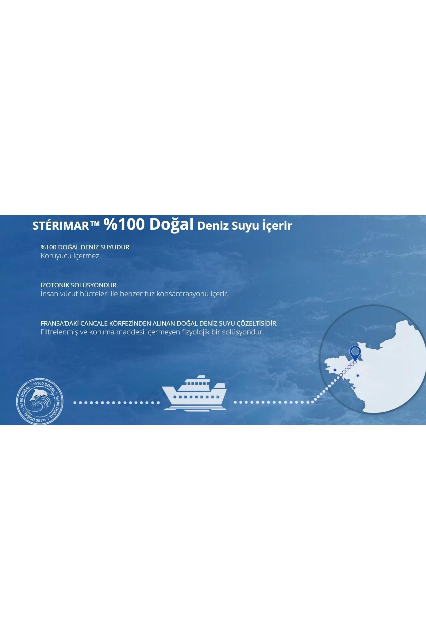 SterimarSterimar Deniz Suyu Burun Spreyi 50 ml 2'liSterimar Deniz Suyu Burun Spreyi 50 ml Fiyatı ve Özellikleri | Mutlufiyatlar