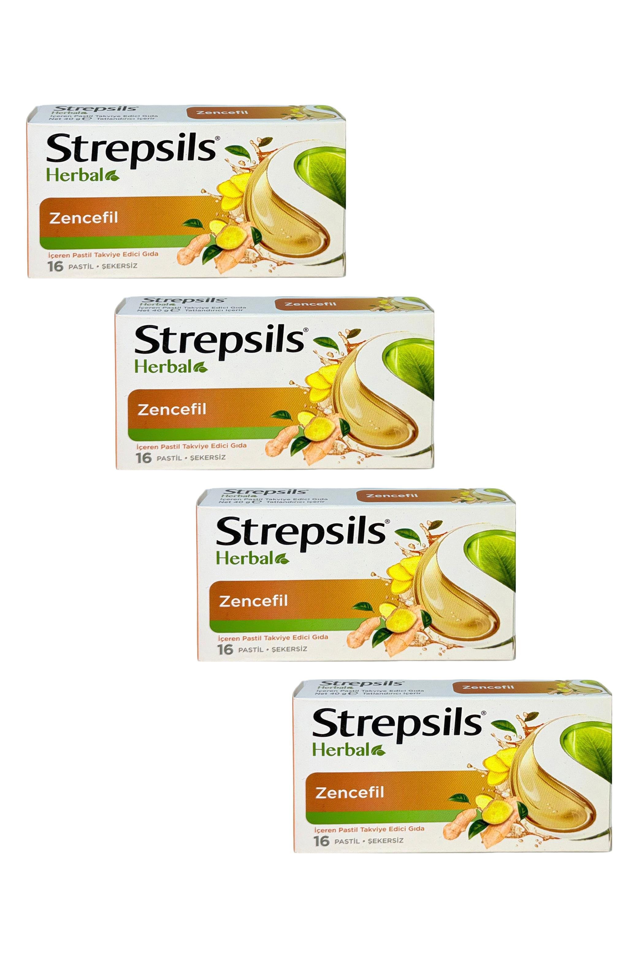 StrepsilsStrepsils Herbal Zencefil Aromalı Pastil 16 Adet 4'lüStrepsils Herbal Zencefil Aromalı 16 Pastil Fiyatı ve Özellikleri | Mutlufiyatlar