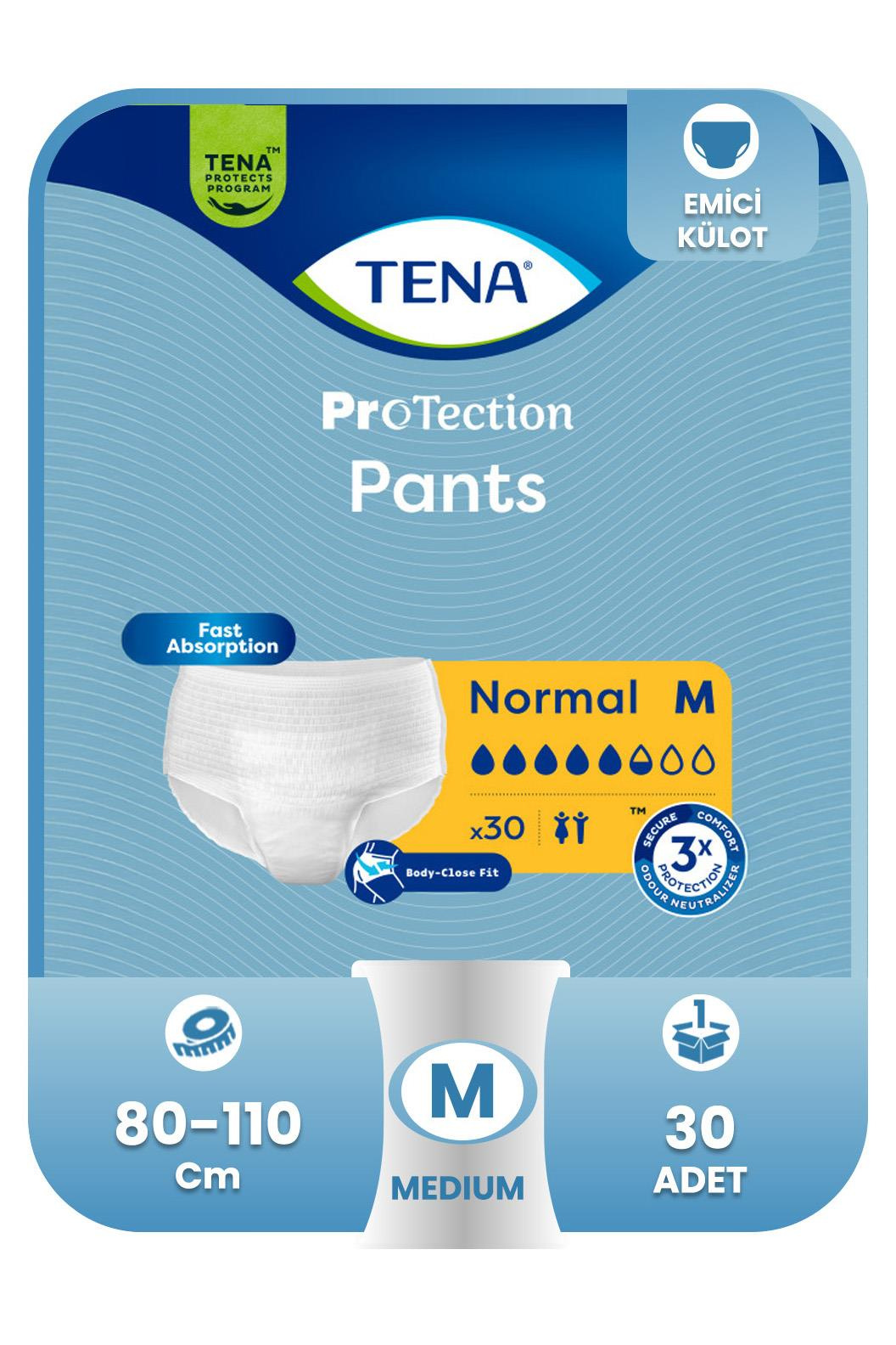 TenaTena Pants Emici Külot 5.5 Damla Medium Beden 30 AdetTena Emici Külot Normal Medium 30lu Fiyatı ve Özellikleri | Mutlufiyatlar