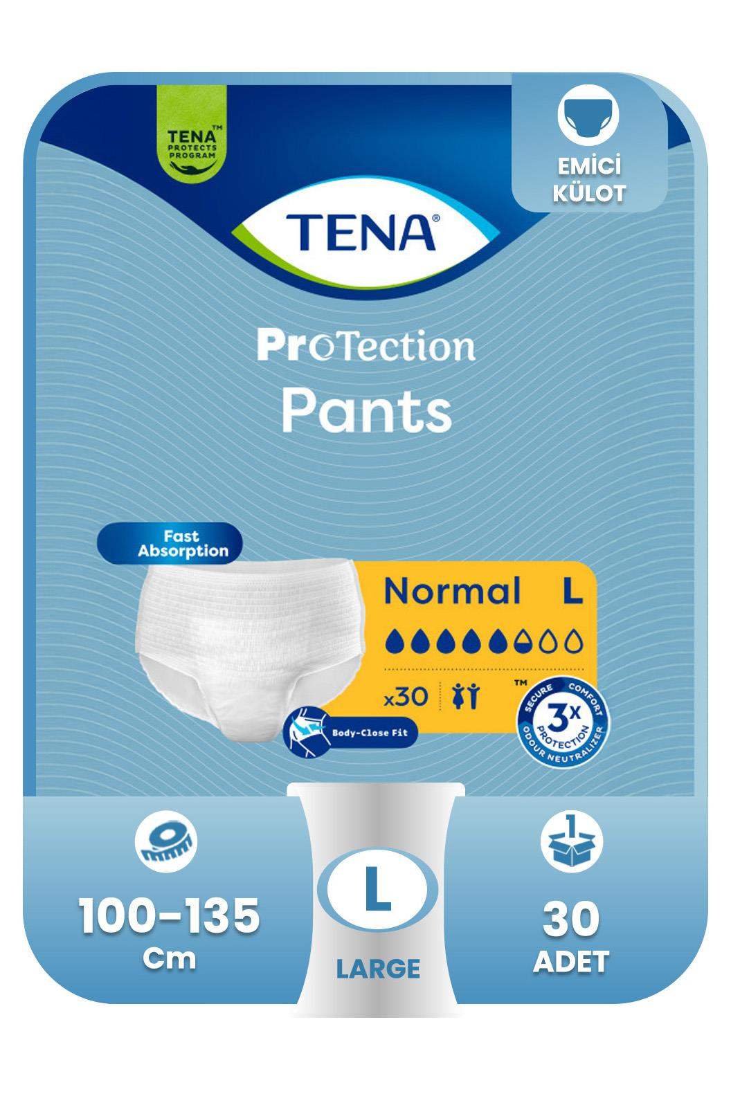 TenaTena Pants Emici Külot 5.5 Damla Large Beden 30 AdetTena Emici Külot Normal Large 30lu Fiyatı ve Özellikleri | Mutlufiyatlar