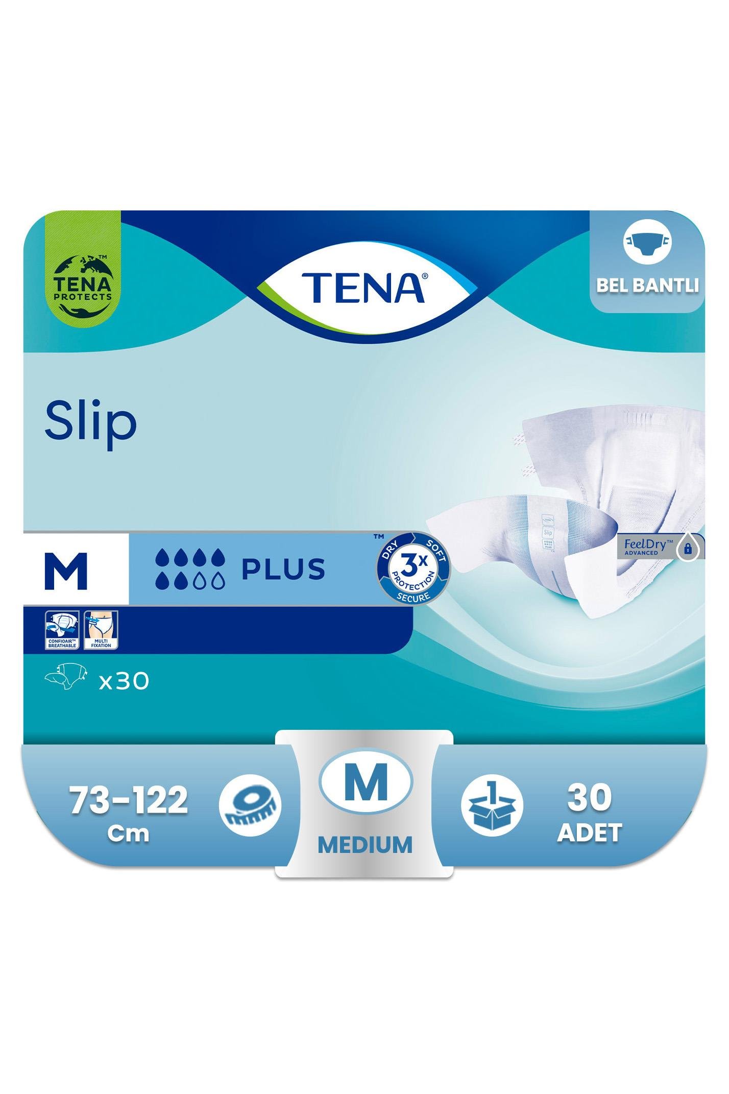TenaTena Proskin Slip Plus Belbantlı Hasta Bezi Medium Beden 30 AdetTena Proskin Slip Plus 6 Damla Hasta Bezi Medium 30lu Fiyatı ve Özellikleri | Mutlufiyatlar