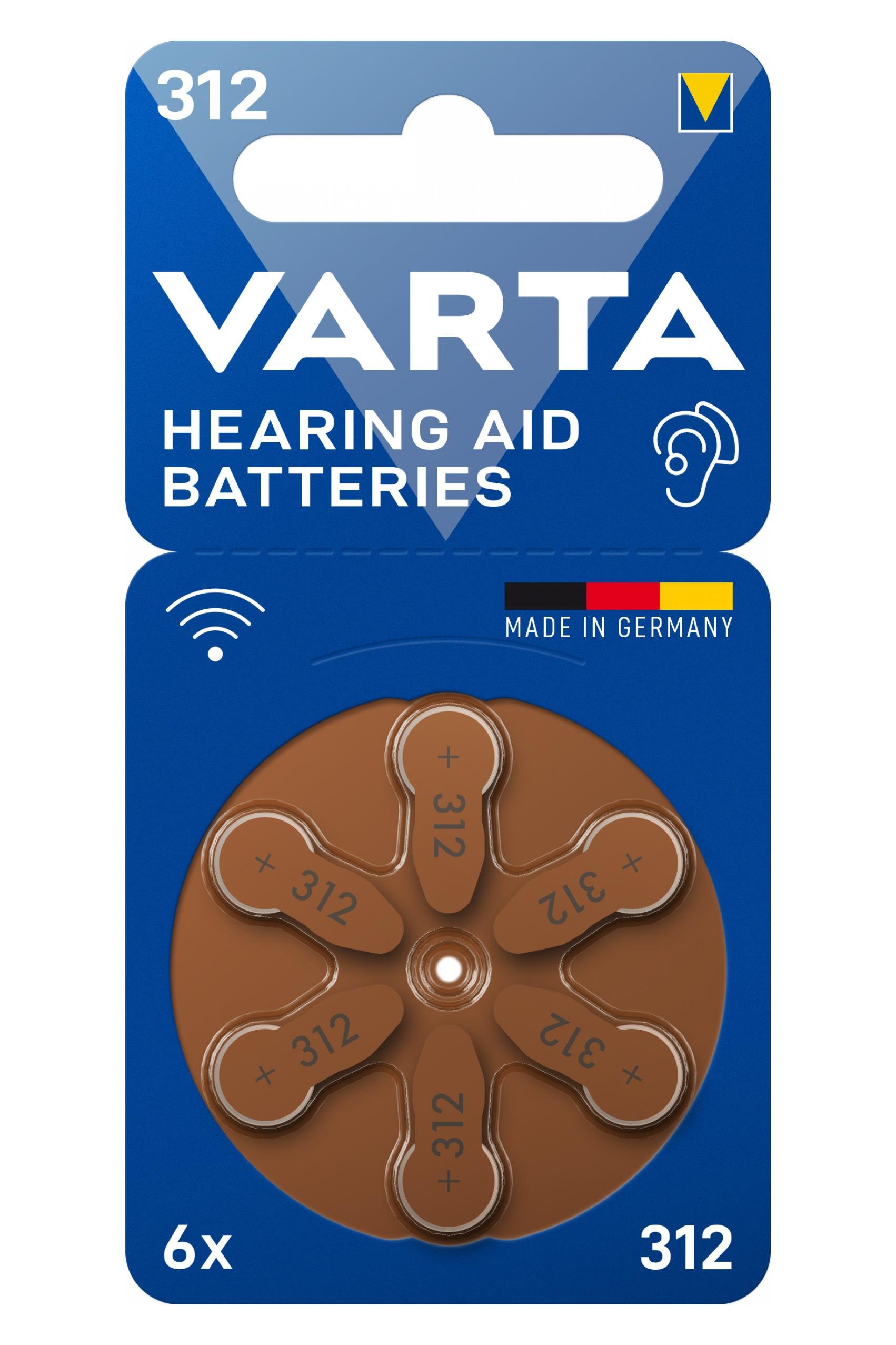 VartaVarta İşitme Cihazı Pili  No: 312 6 AdetVarta Kulak Pili No: 312 6lı Fiyatı ve Özellikleri | Mutlufiyatlar